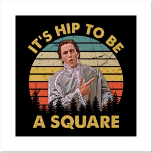Hip to be a Square Vintage Posters and Art